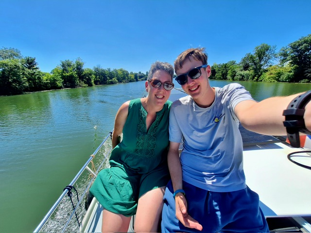 mit besuch unterwegs