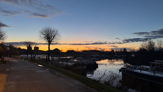 Abendstimmung im Hafen